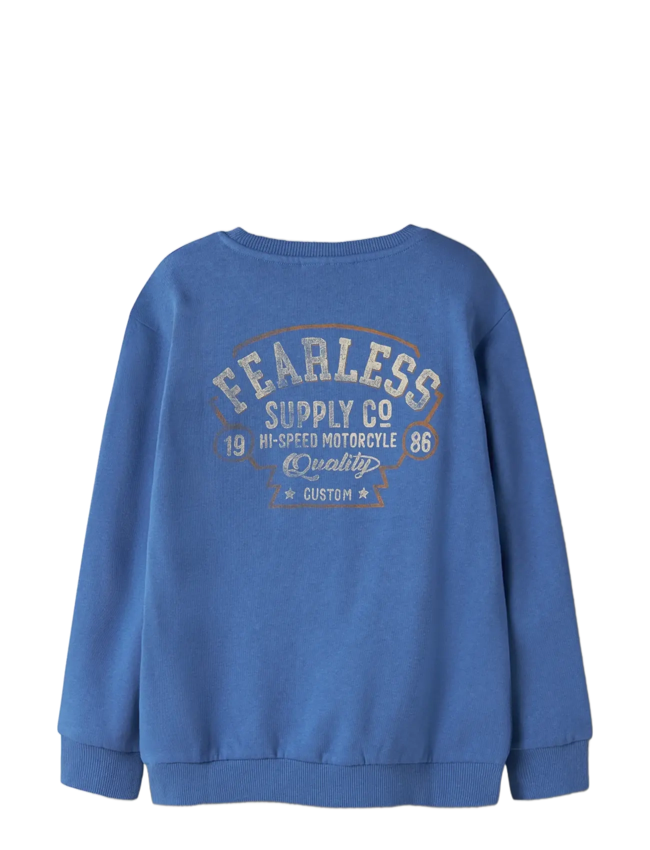 name it - NKMBLAIN LS NREG SWEAT BRU - dressipluusid - delft - 2