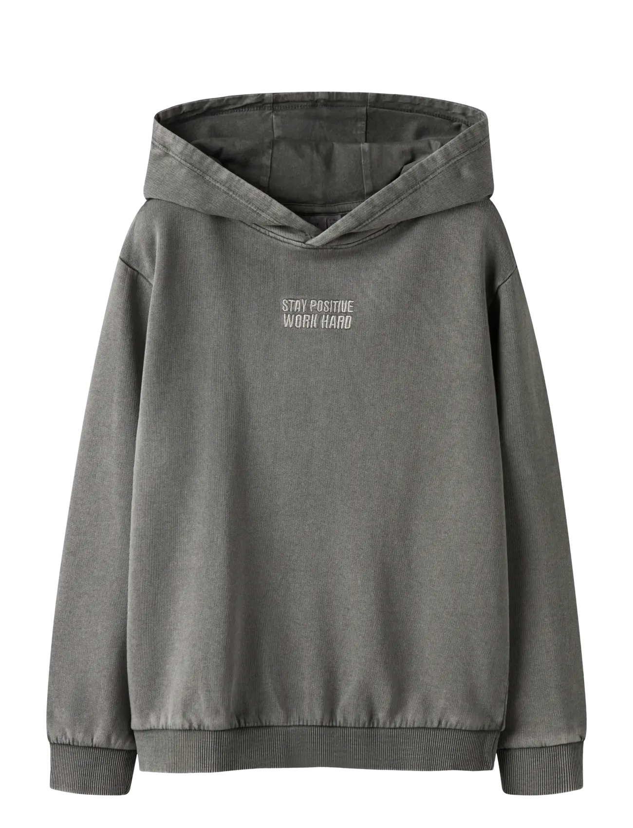 name it NKMBROOK LS NREG SWEAT WH UNB BOX - New Arrivals - URBAN CHIC / grey