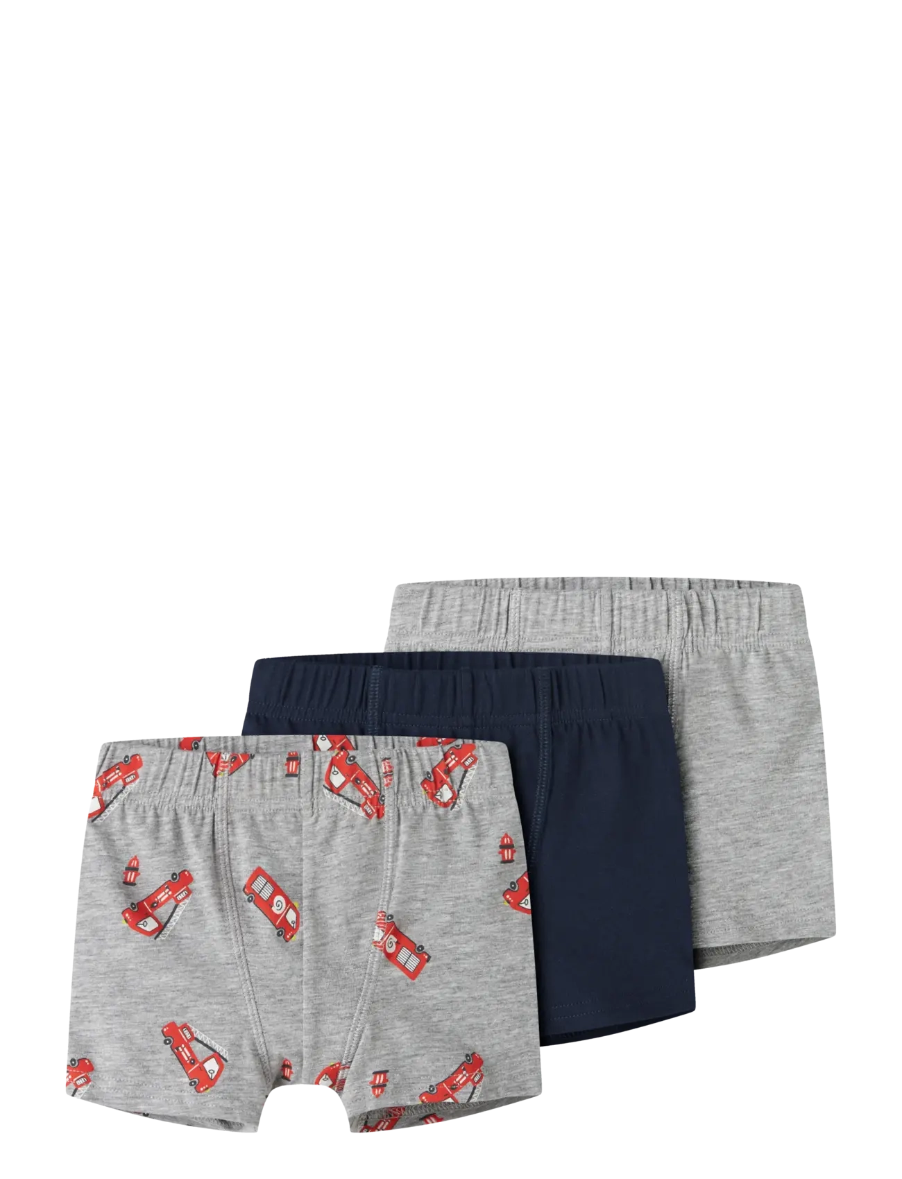 name it NMMTIGHTS 3P GREY FIRETRUCK NOOS - Kampagne - GREY MELANGE / grey