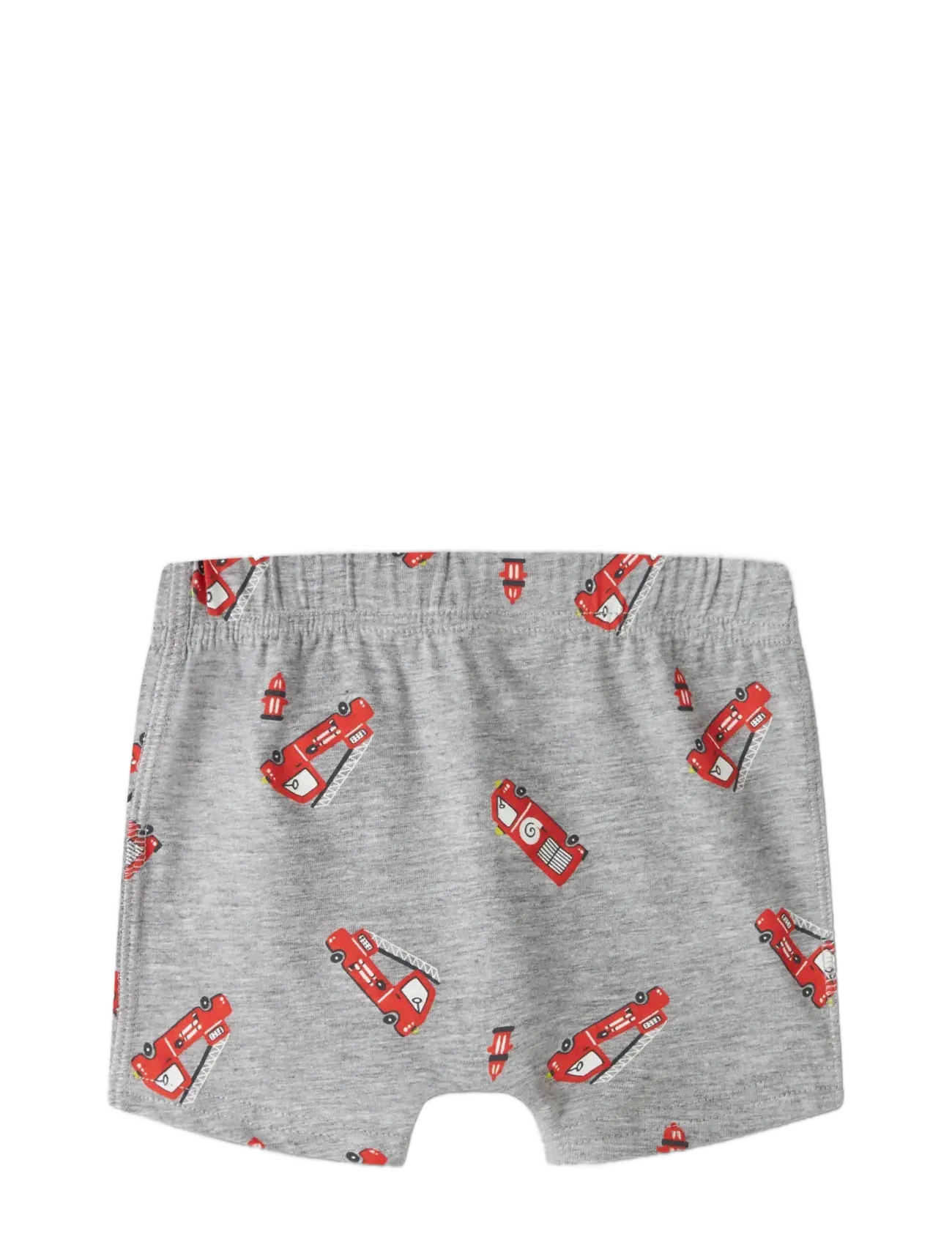 name it - NMMTIGHTS 3P GREY FIRETRUCK NOOS - underbukser - grey melange - 2