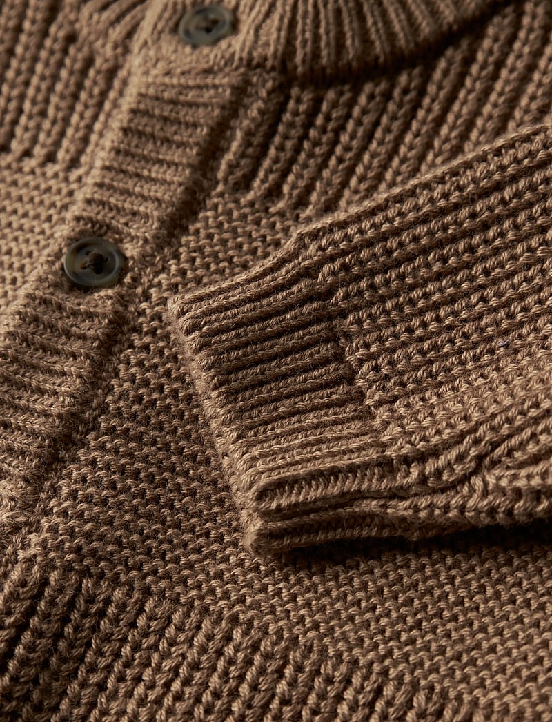 name it - NBMBOYS LS KNIT CARD - cardigans - toasted coconut - 3