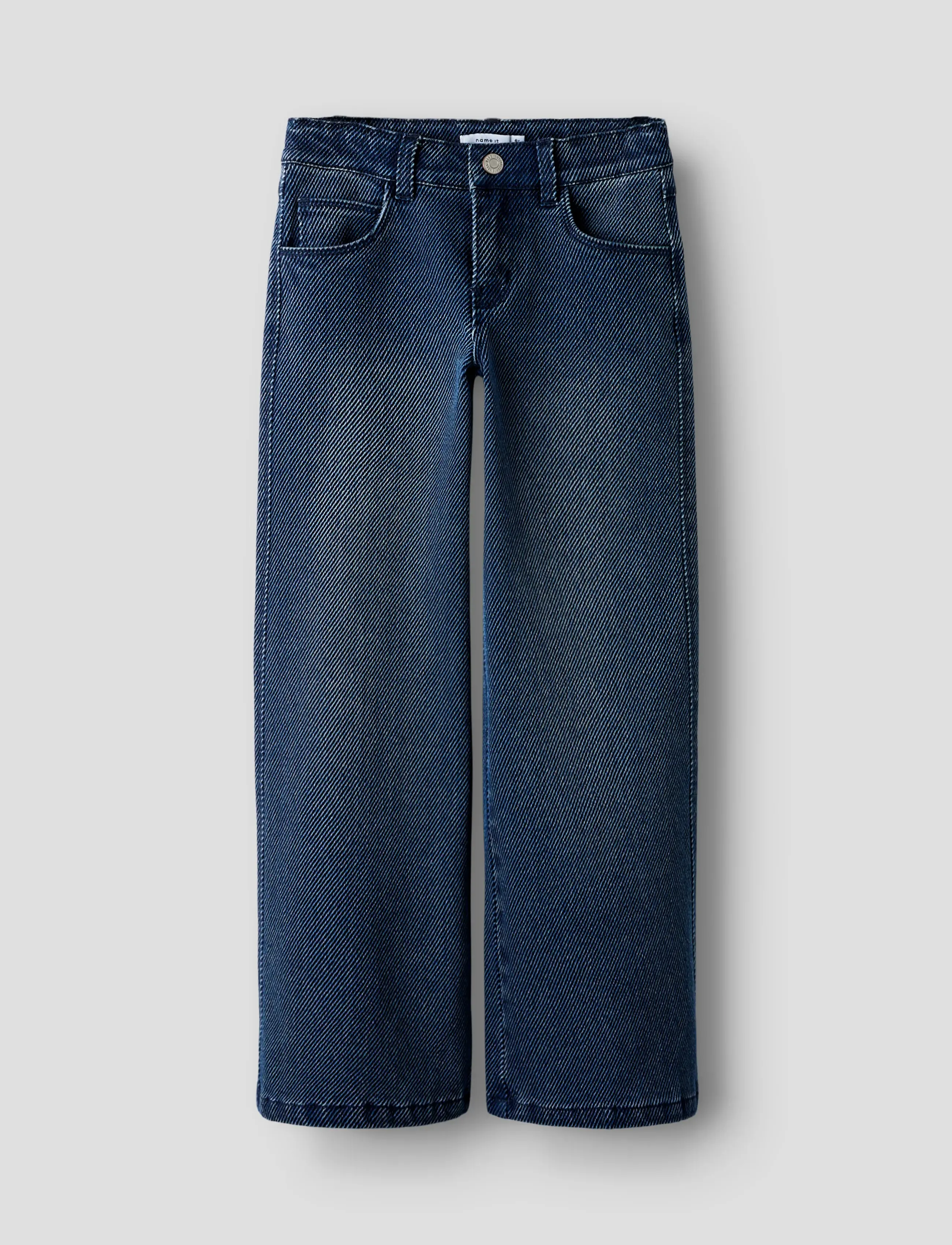 name it Nkfsalli X-Wide Jeans 4041-Vr L, 128, Blue, Jeans > Vidde Jeans, Børn