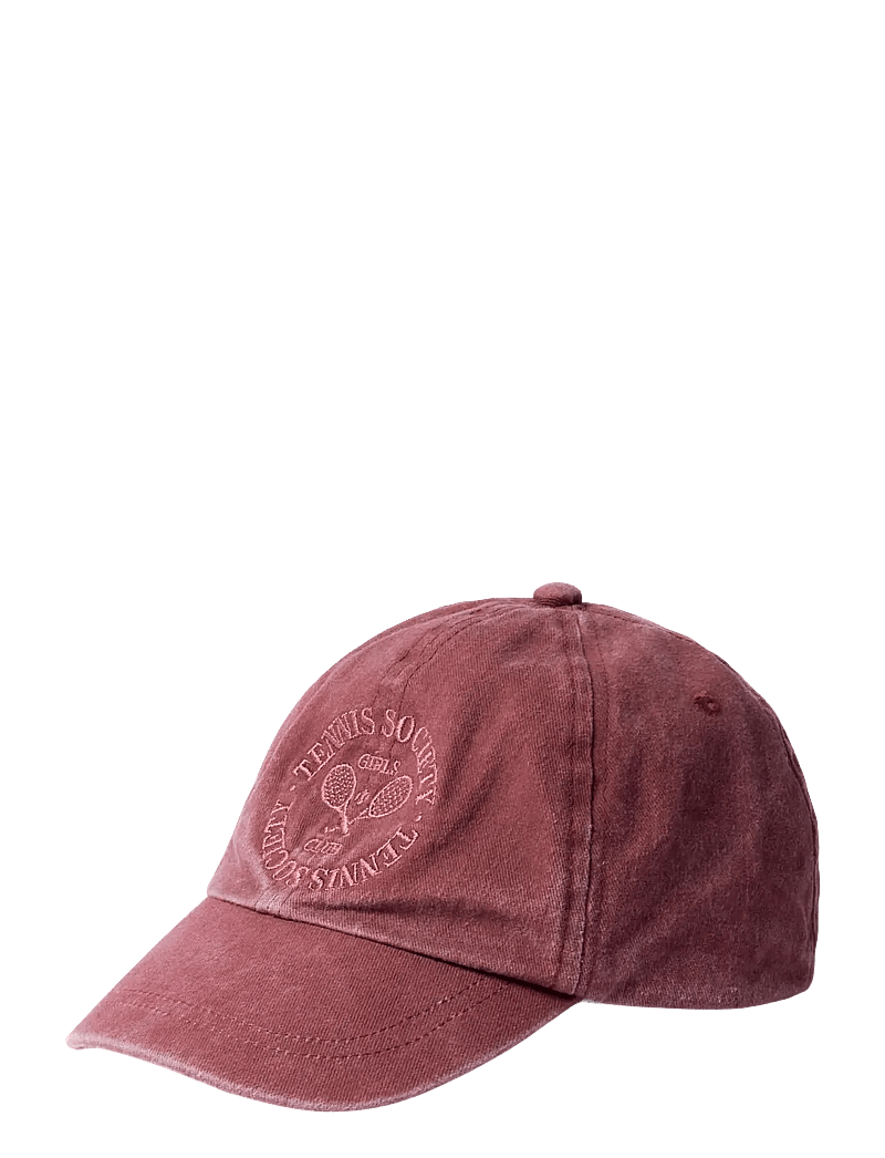name it - NKFTESSA CAP - caps - oxblood red - 0