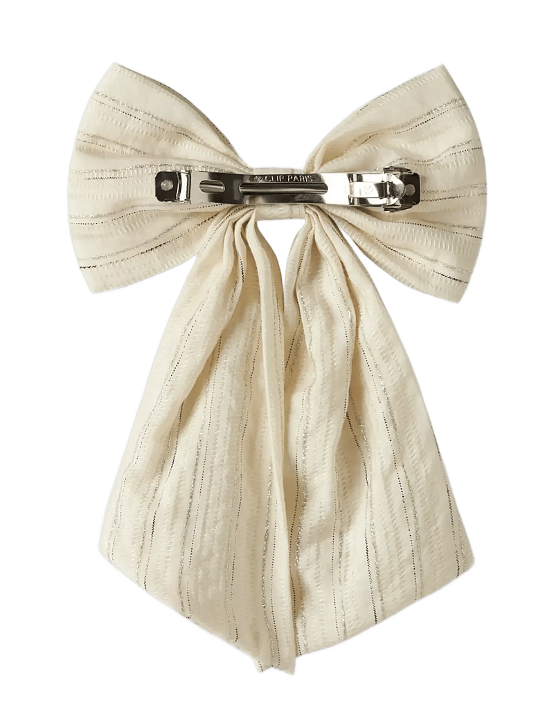 name it - NKFTANNI HAIRBOW - juukseklambrid - cloud dancer - 2