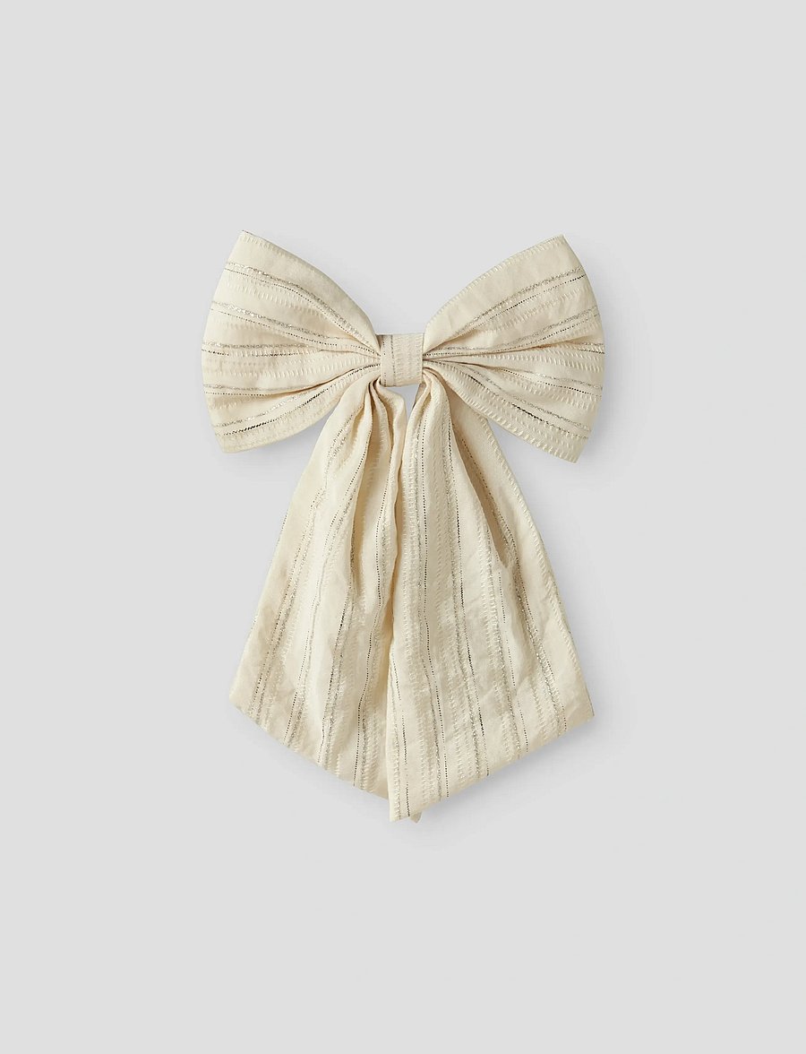 name it - NKFTANNI HAIRBOW - haarnadeln - cloud dancer - 0