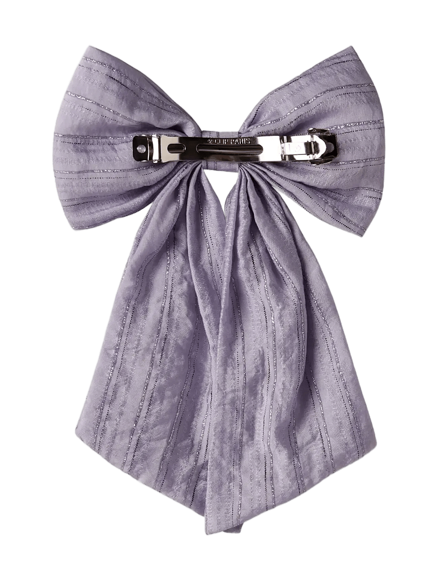 name it - NKFTANNI HAIRBOW - juukseaksessuaarid - lavender gray - 2