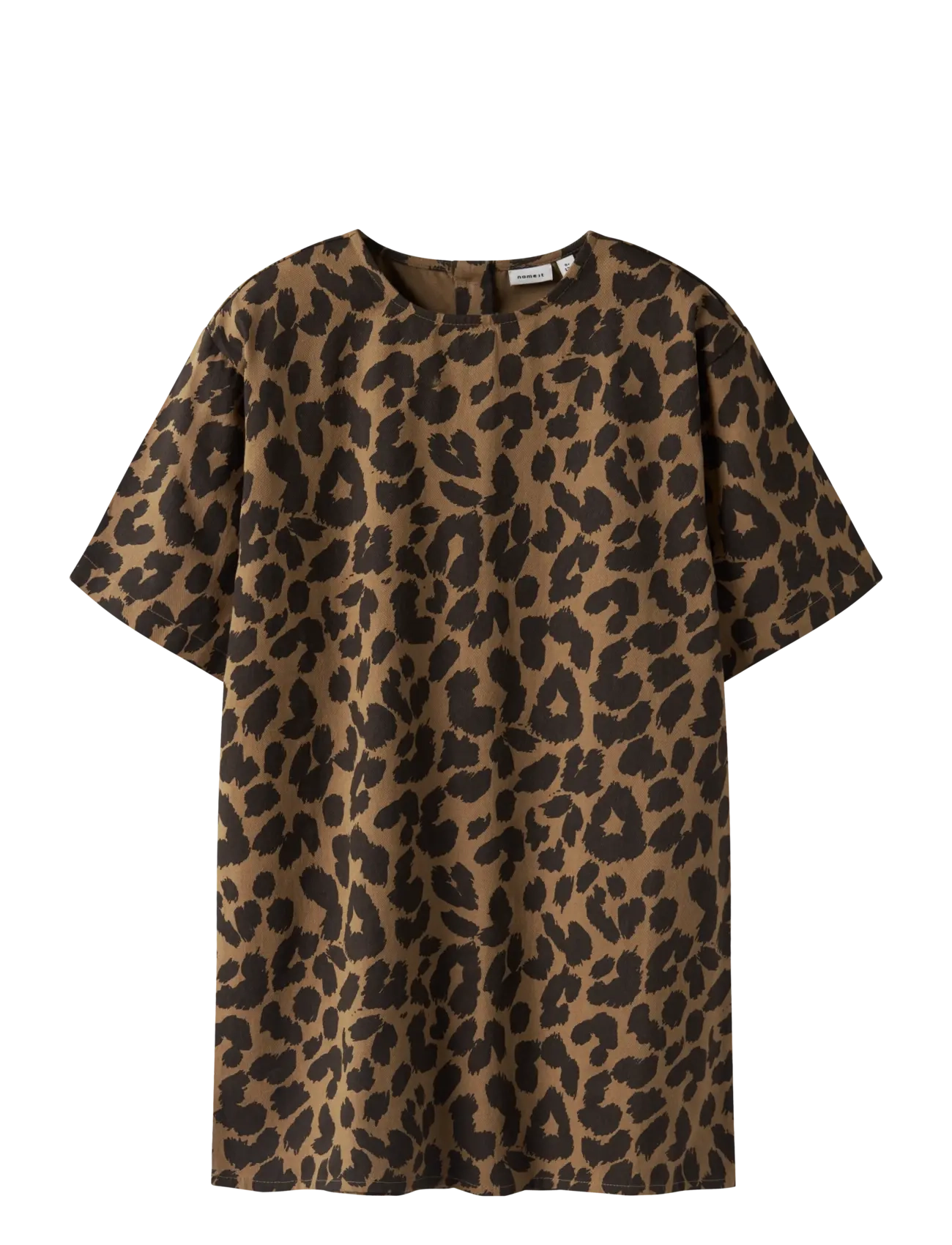 name it - NKFBELATE SS DRESS - laisvalaikio suknelės trumpomis rankovėmis - toasted coconut - 1