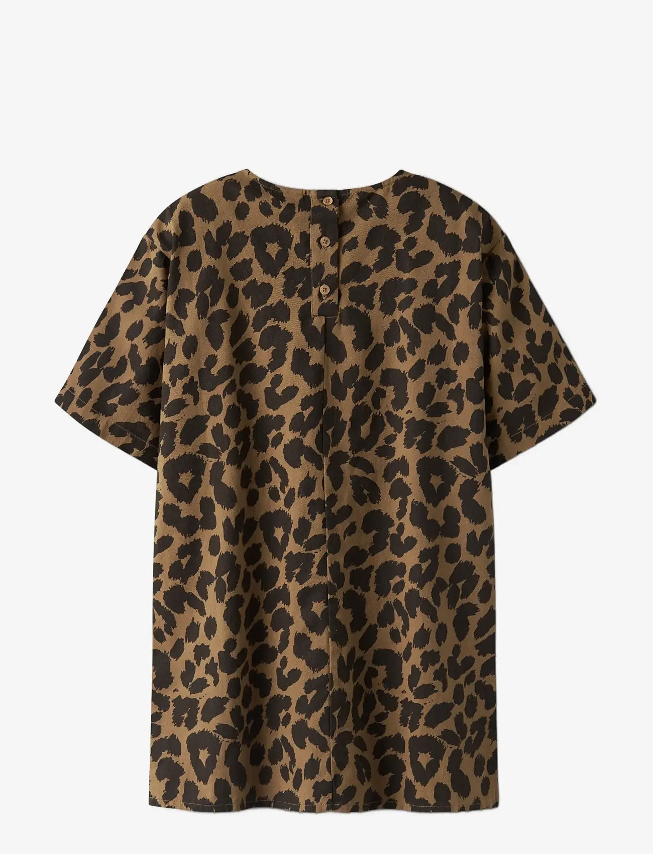 name it - NKFBELATE SS DRESS - kurzärmelige freizeitkleider - toasted coconut - 2