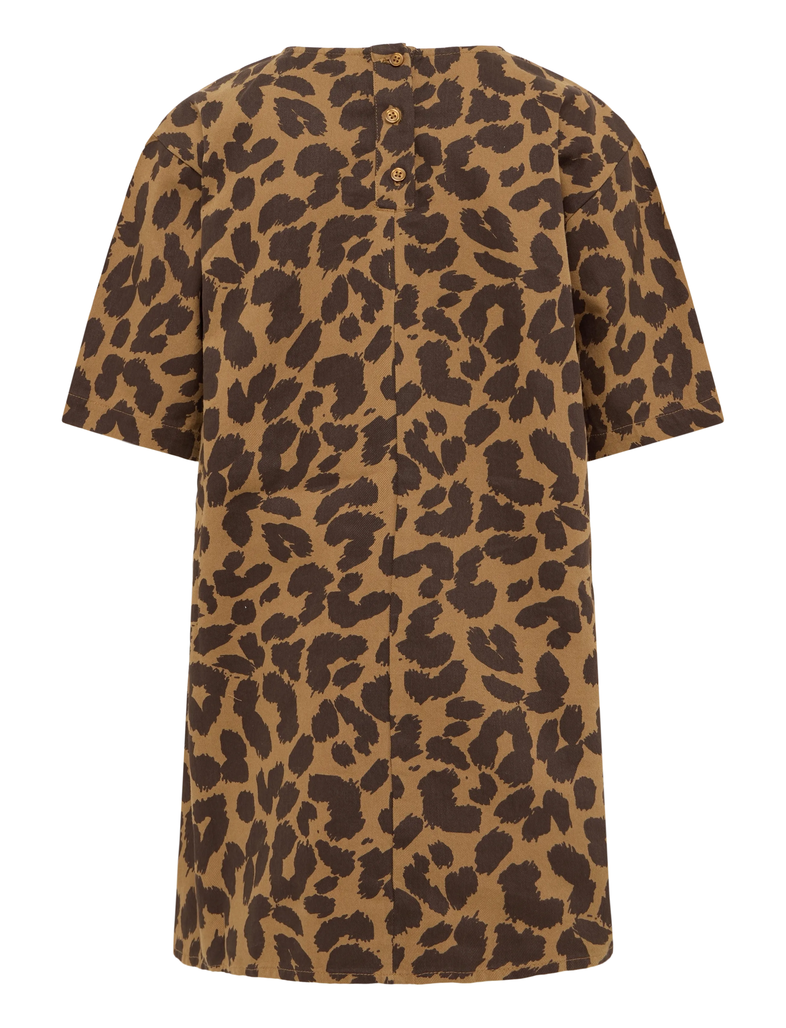 name it - NKFBELATE SS DRESS - kurzärmelige freizeitkleider - toasted coconut - 2