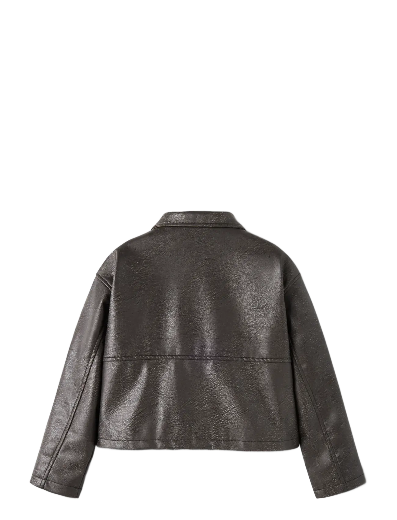 name it - NKFBOLL PU SJACKET - einkaufen nach alter von - black - 2
