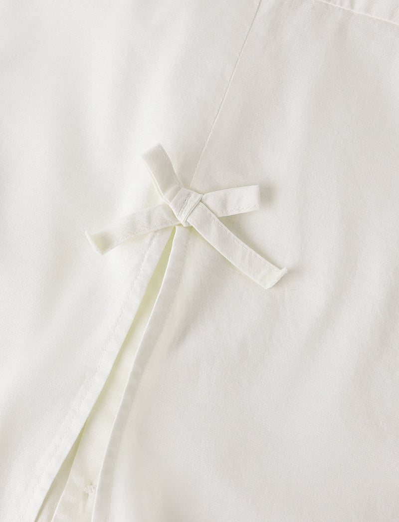 name it - NKFBINETTE LS RLX SHIRT - langærmede skjorter - cloud dancer - 3