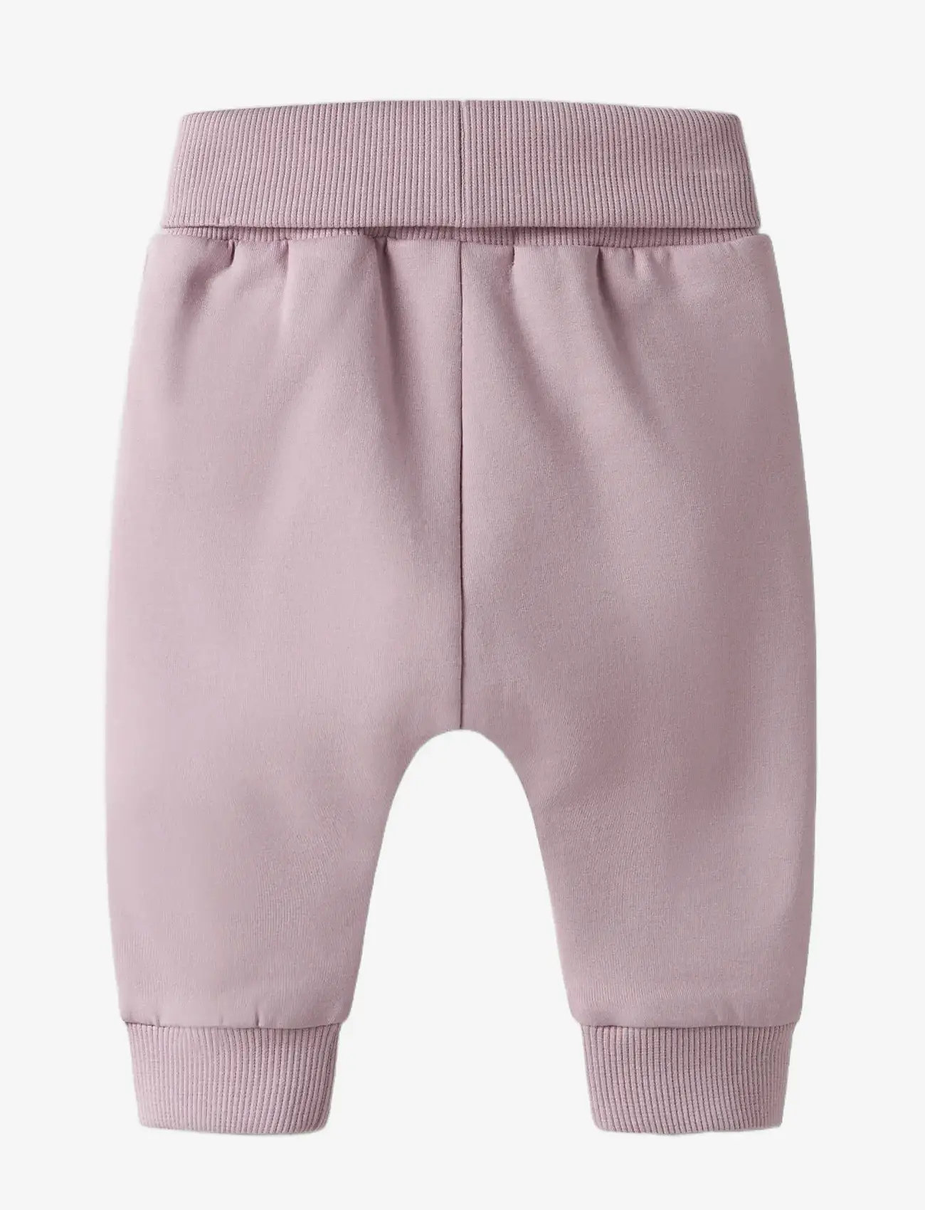 name it - NBFBETINA SWEAT PANT BRU - mjukisbyxor - dawn pink - 2