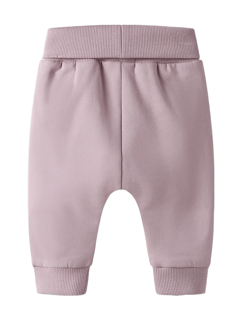 name it - NBFBETINA SWEAT PANT BRU - mjukisbyxor - dawn pink - 2