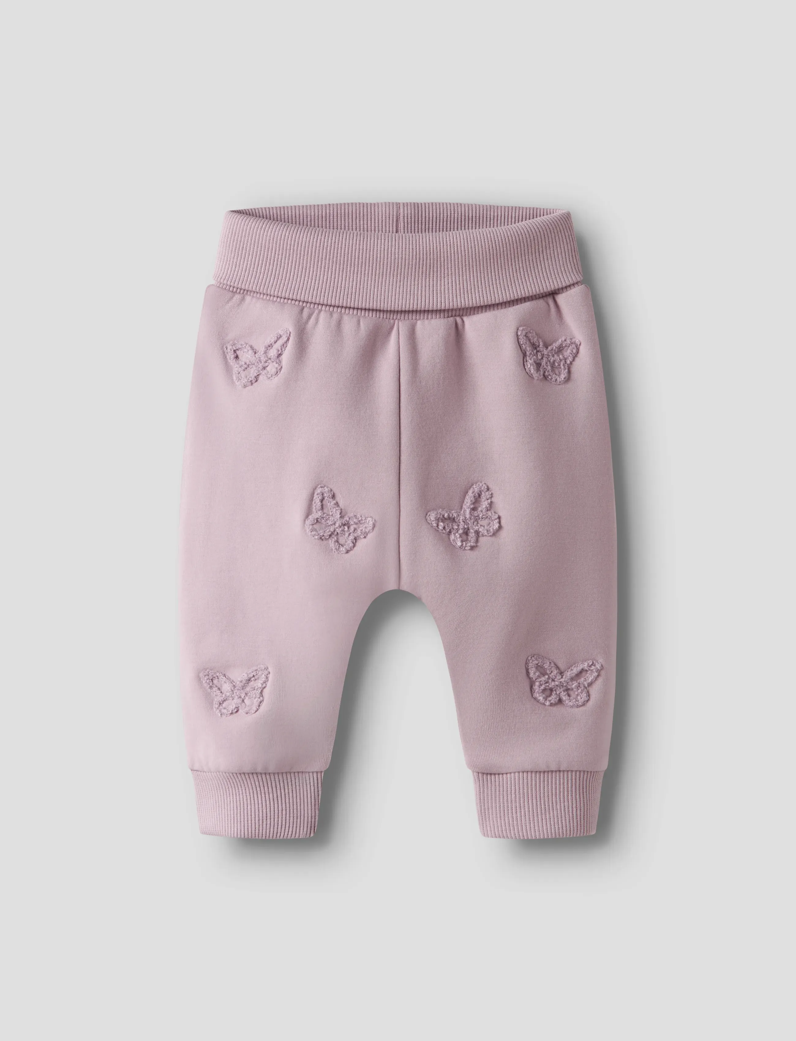 name it NBFBETINA SWEAT PANT BRU - Underdele - DAWN PINK / pink/rose