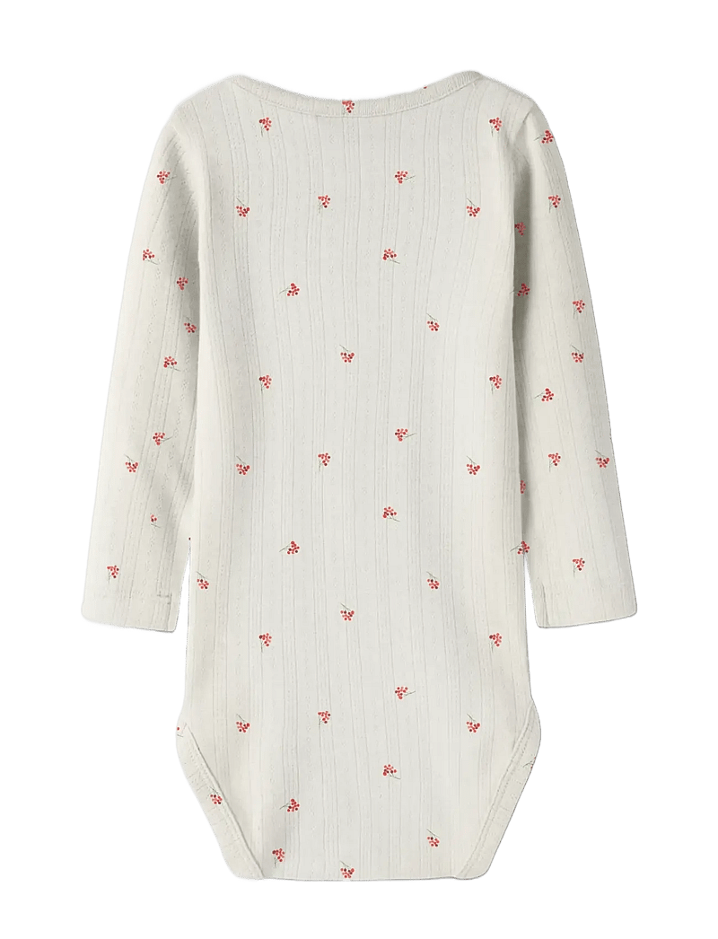name it - NBFBERRIES LS BODY BOX - langärmelig - peyote melange - 1