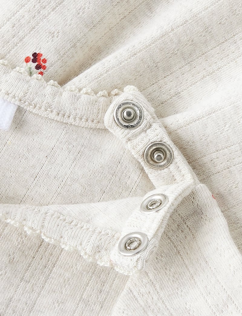 name it - NBFBERRIES LS DRESS BOX - langärmelige babykleider - peyote melange - 2