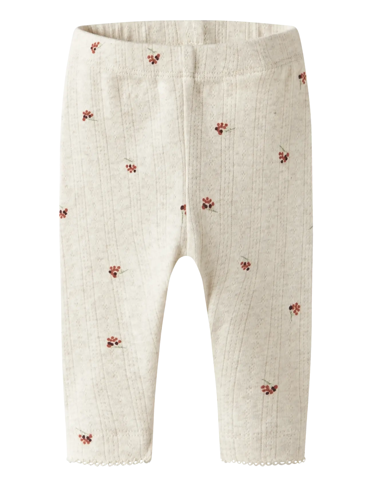 name it NBFBERRIES LEGGING BOX - Hosen - PEYOTE MELANGE / cream