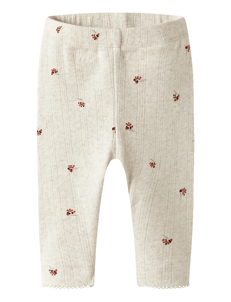 name it - NBFBERRIES LEGGING BOX - leggings - peyote melange - 1