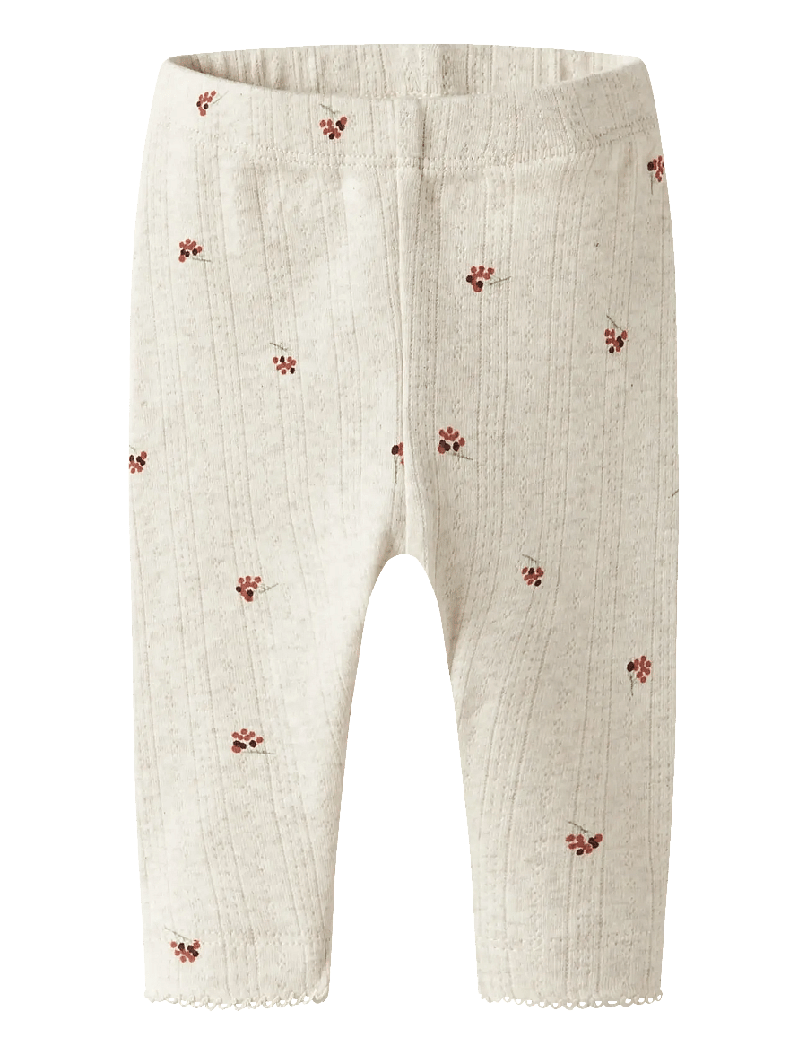 name it - NBFBERRIES LEGGING BOX - leggings - peyote melange - 1