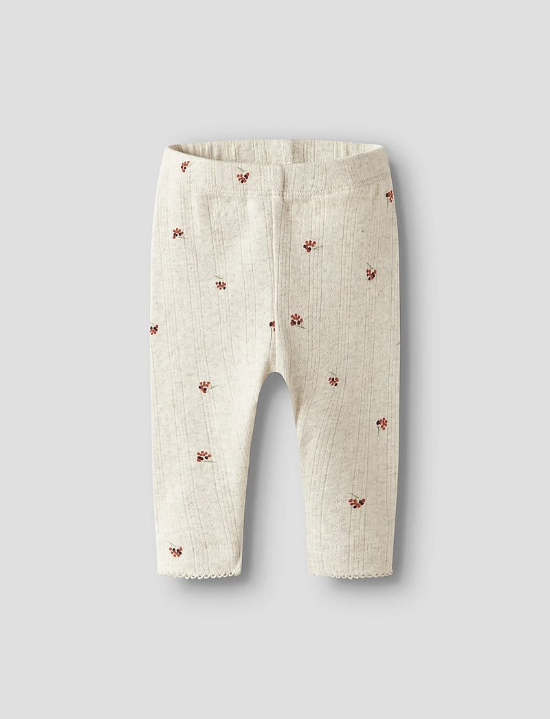 name it - NBFBERRIES LEGGING BOX - leggings - peyote melange - 0