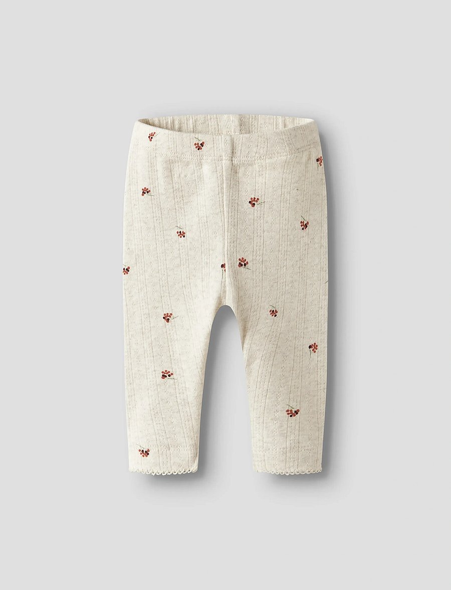 name it - NBFBERRIES LEGGING BOX - leggings - peyote melange - 0
