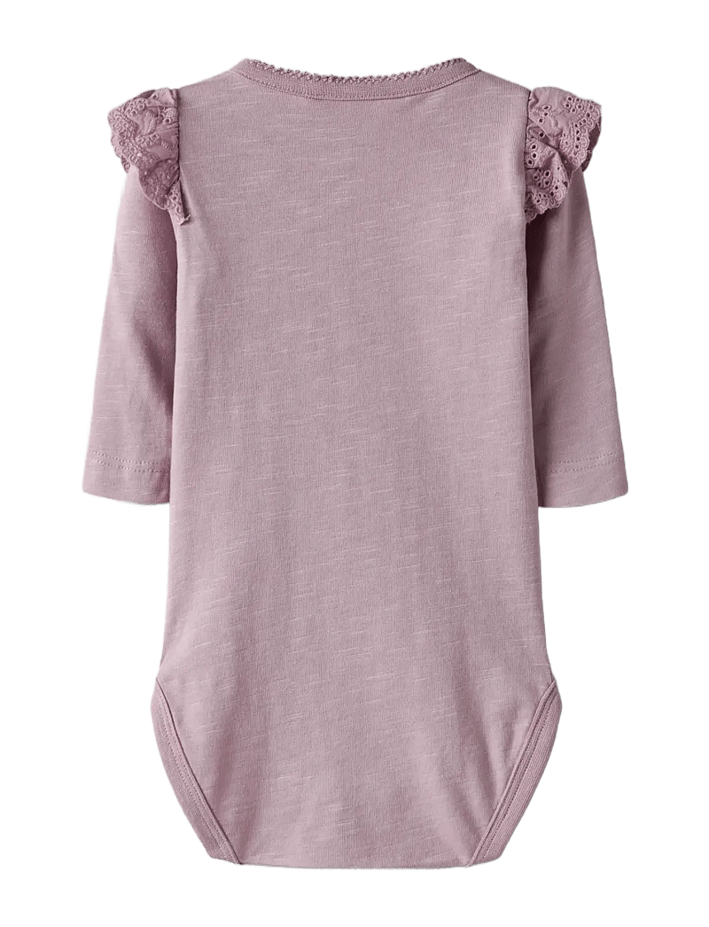 name it - NBFBRIANNE LS BODY - langärmelige bodys - dawn pink - 2