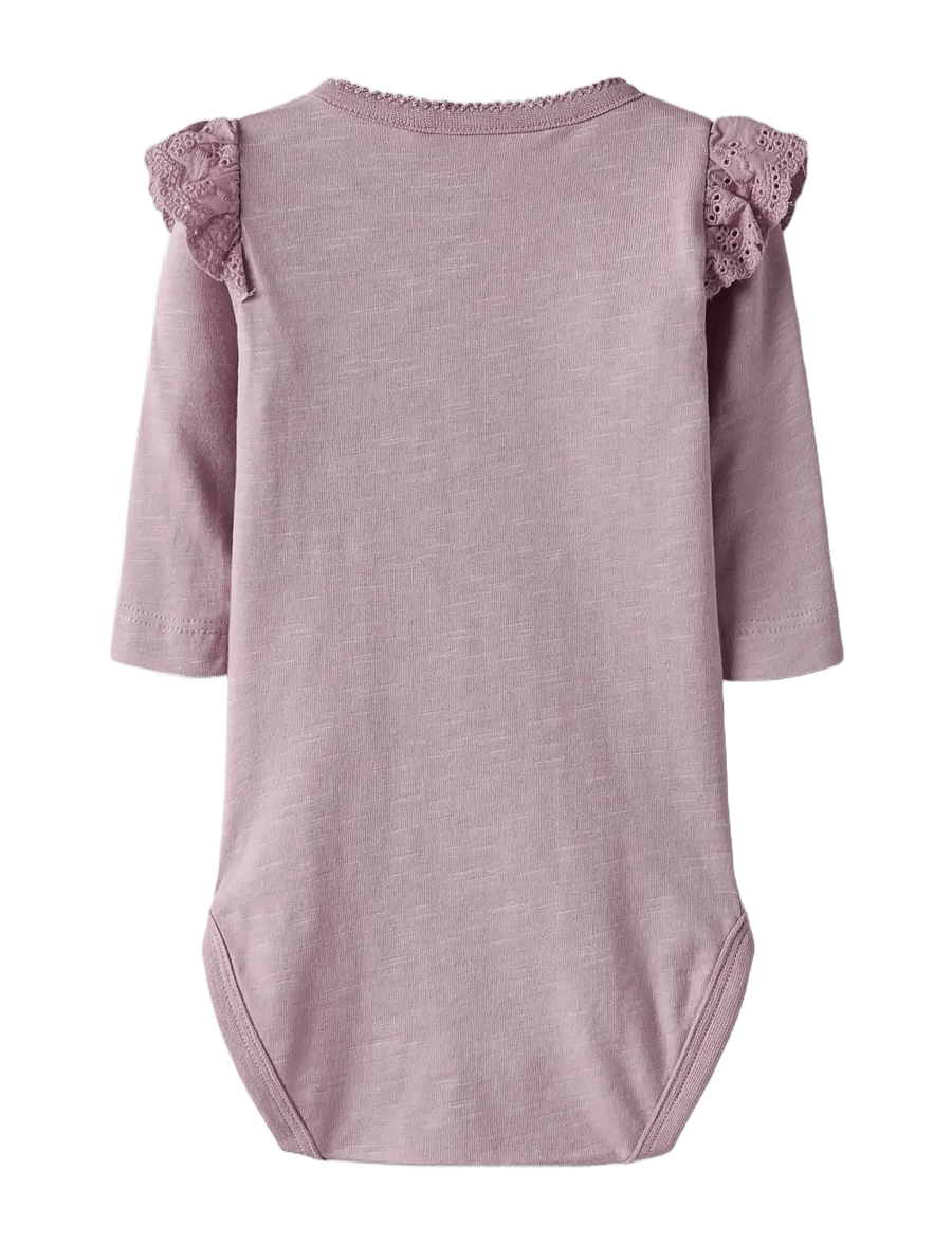 name it - NBFBRIANNE LS BODY - langärmelige bodys - dawn pink - 2