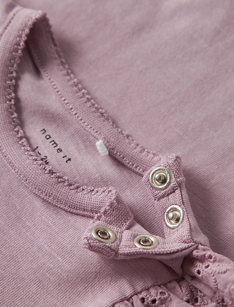 name it - NBFBRIANNE LS BODY - langärmelige bodys - dawn pink - 3