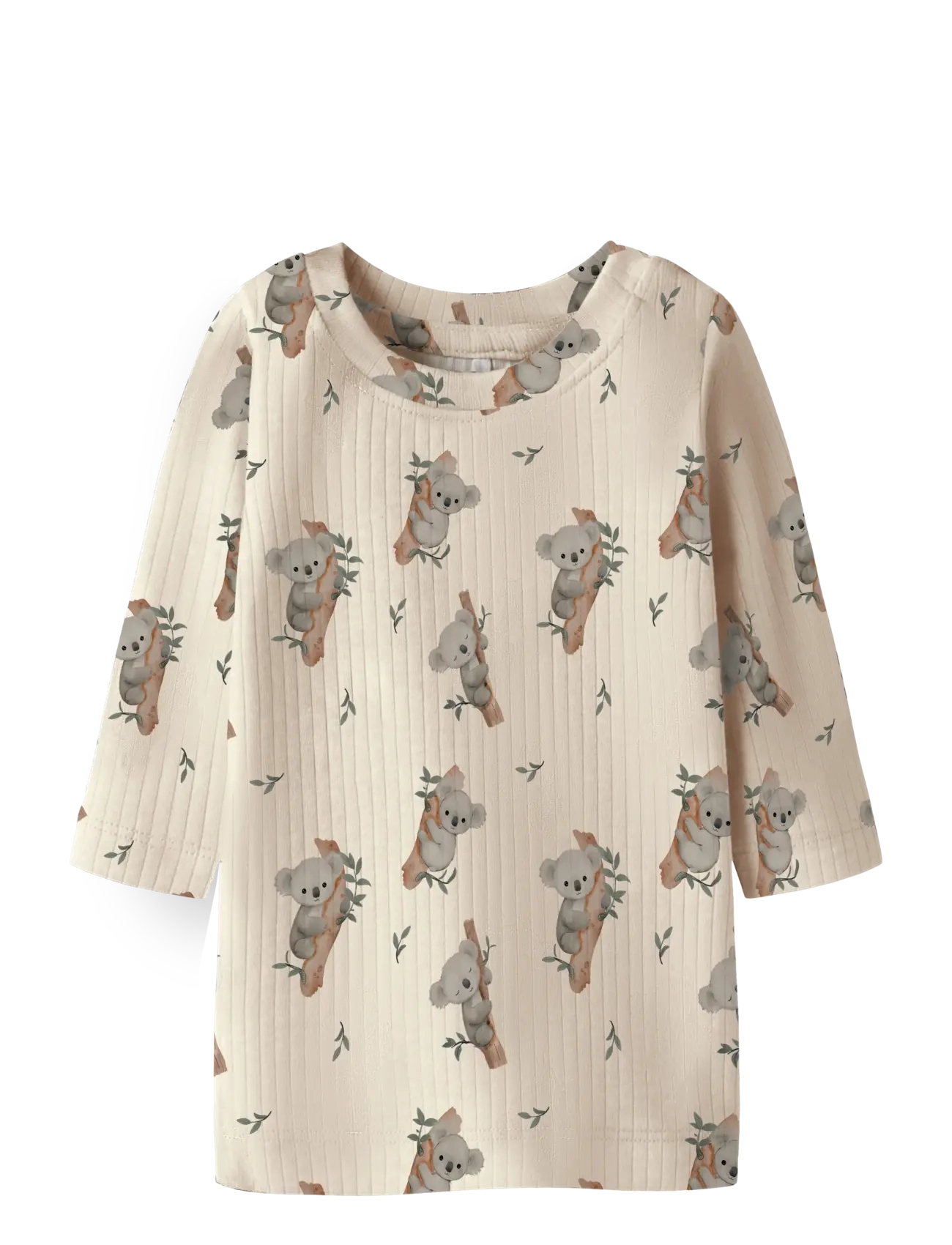 name it NBMBOALA LS TOP - Kleidung - PEYOTE MELANGE / cream