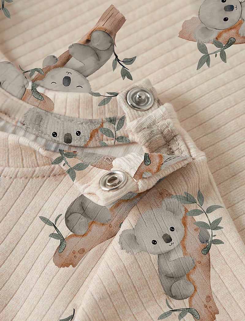 name it - NBMBOALA LS TOP - langärmelig - peyote melange - 3