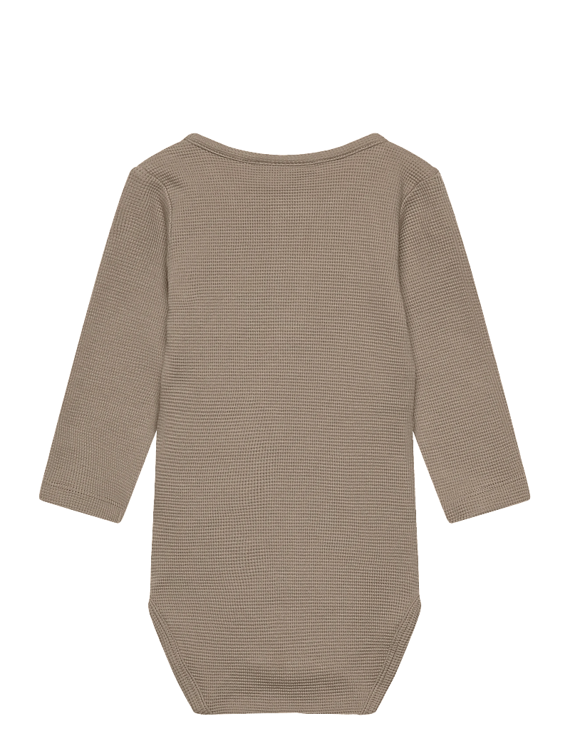 name it - NBMBALON LS BODY - long-sleeved bodies - vintage khaki - 1