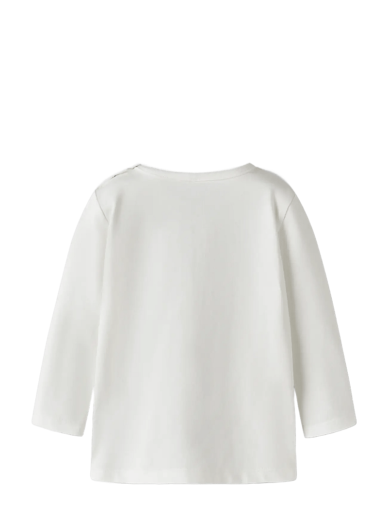 name it - NBMBENT LS TOP BOX - langärmelig - cloud dancer - 2