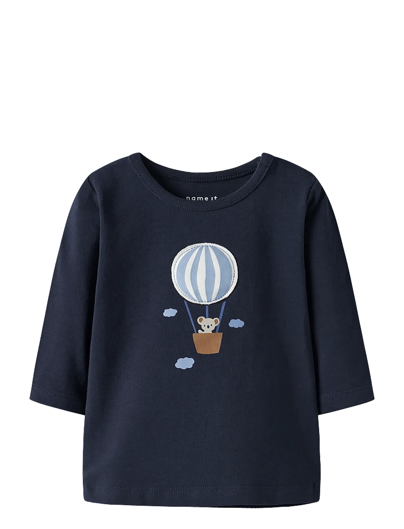 name it - NBMBENT LS TOP BOX - langärmelig - navy blazer - 1