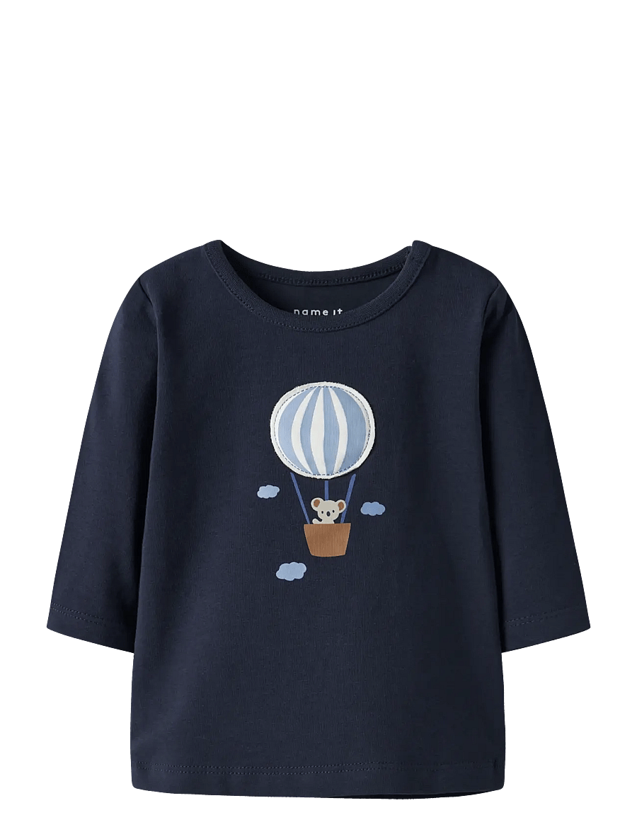 name it - NBMBENT LS TOP BOX - langärmelig - navy blazer - 1