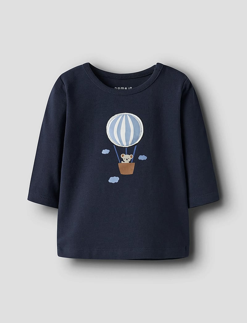 name it - NBMBENT LS TOP BOX - langärmelig - navy blazer - 0