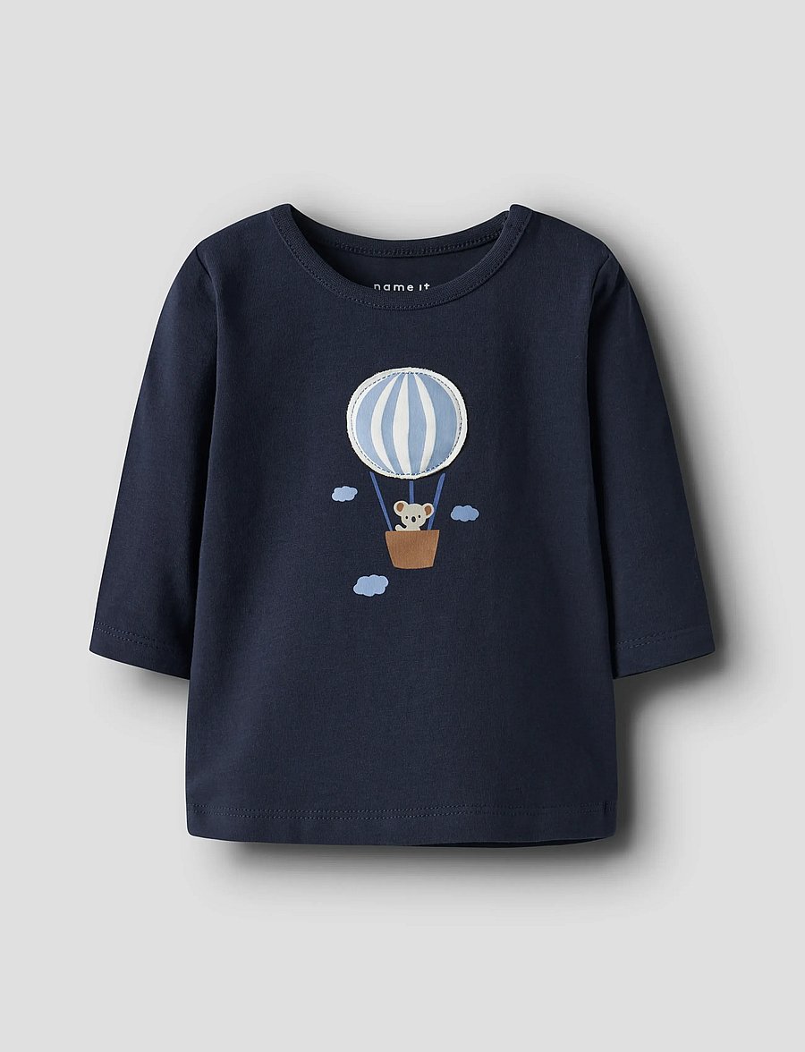 name it - NBMBENT LS TOP BOX - langärmelig - navy blazer - 0