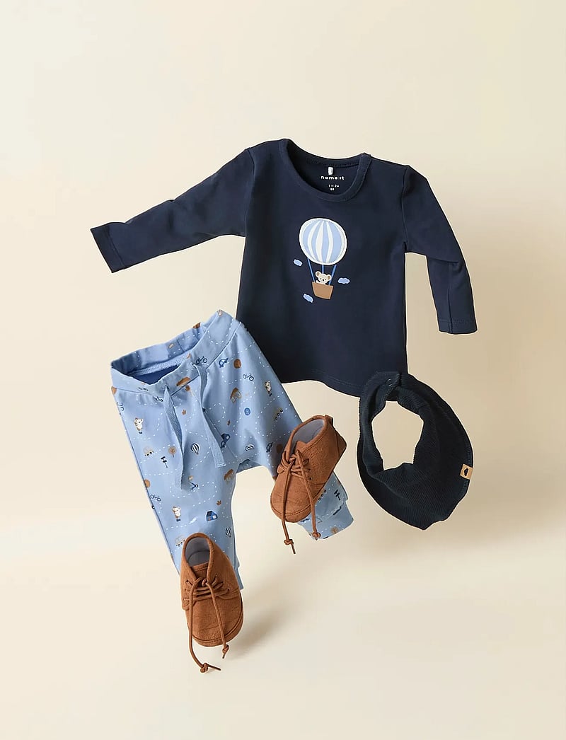 name it - NBMBENT LS TOP BOX - langärmelig - navy blazer - 4