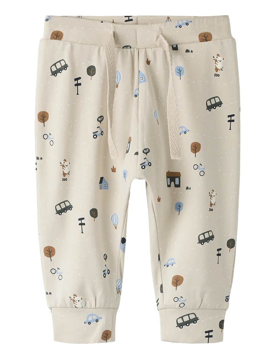 name it - NBMBOCAR PANT - pantalon pour bébé - pumice stone - 1