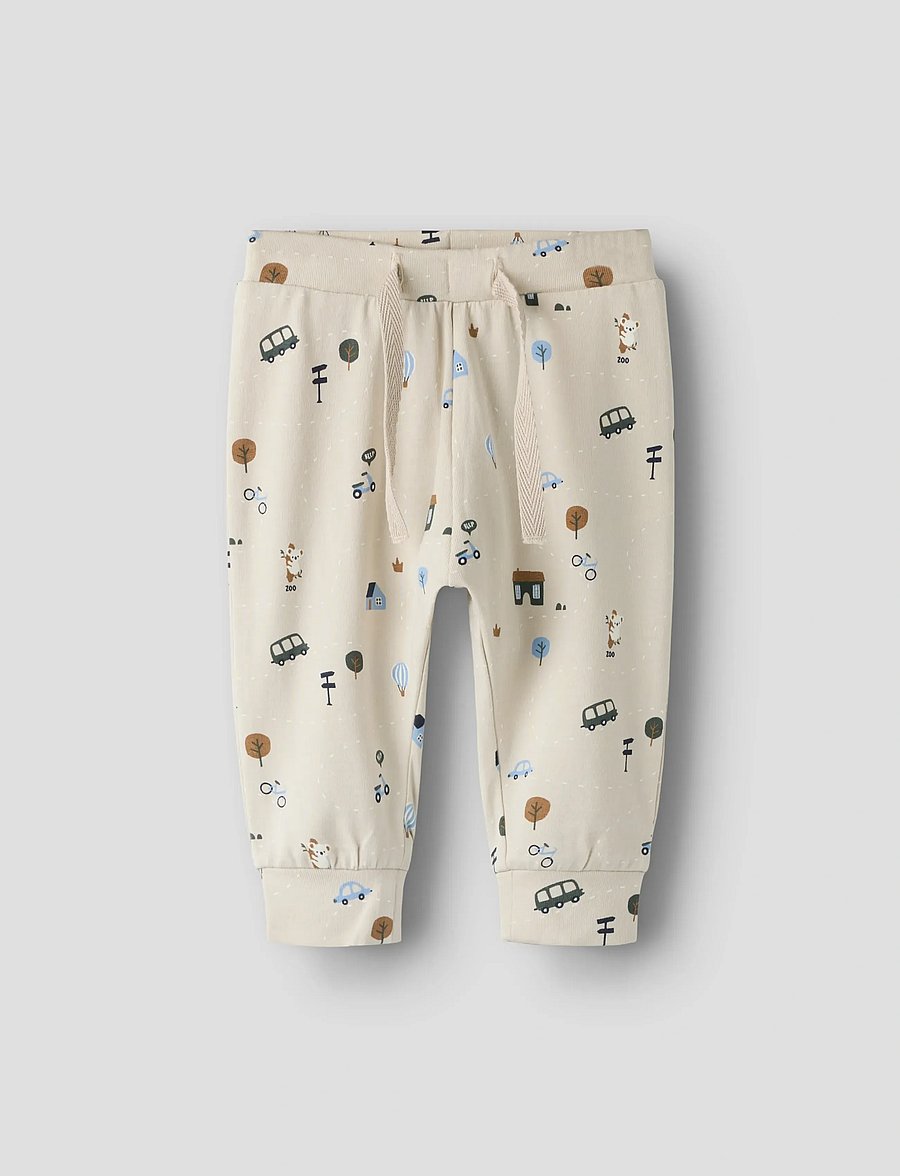 name it - NBMBOCAR PANT - pantalon pour bébé - pumice stone - 0