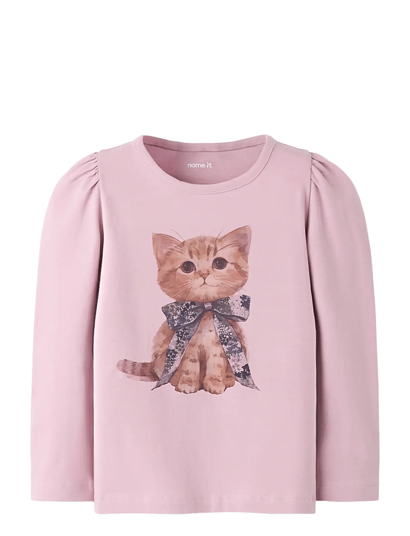 name it - NMFBOLORAS LS TOP - langärmelig - dawn pink - 1