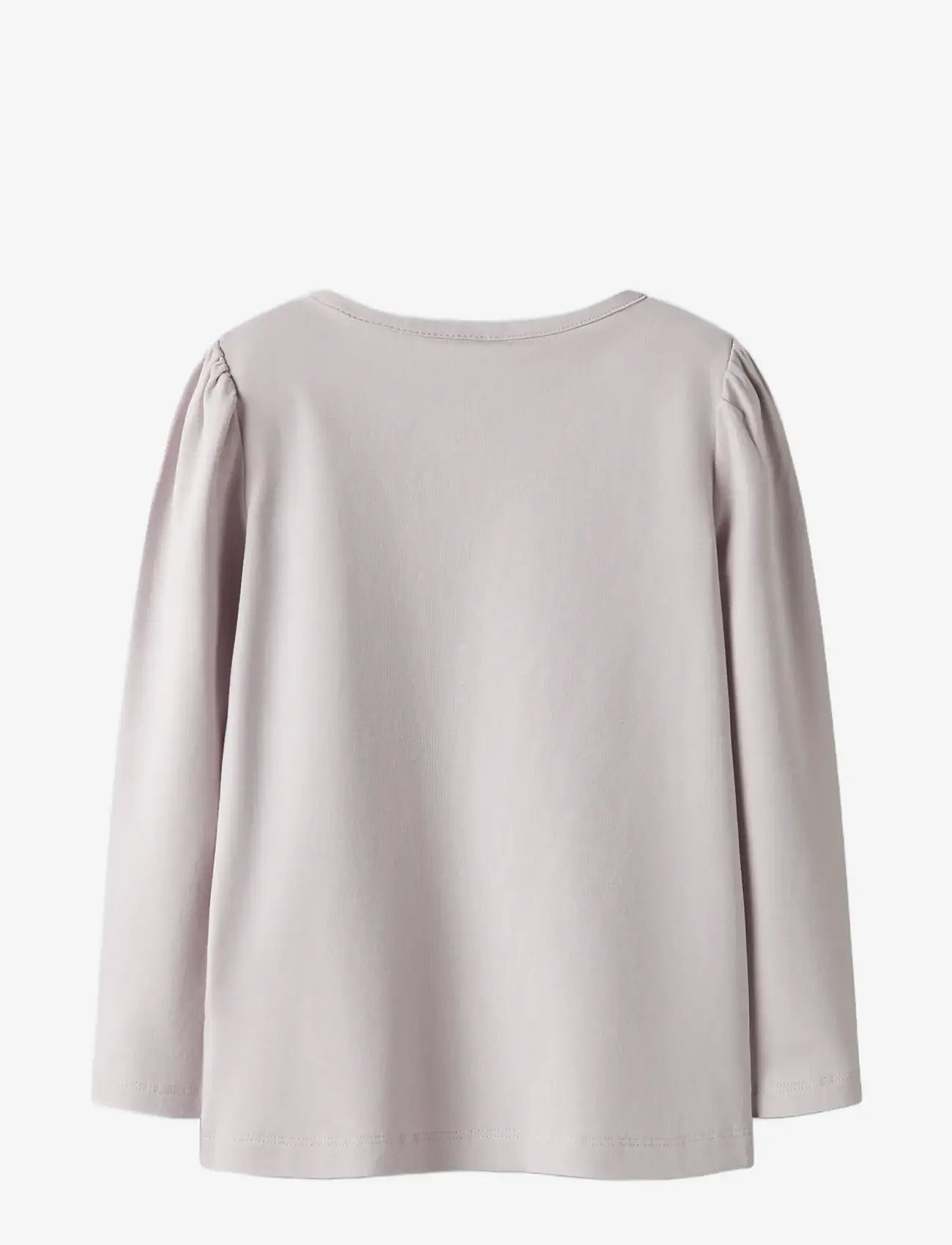 name it - NMFBOLORAS LS TOP - langärmelig - lilac marble - 2