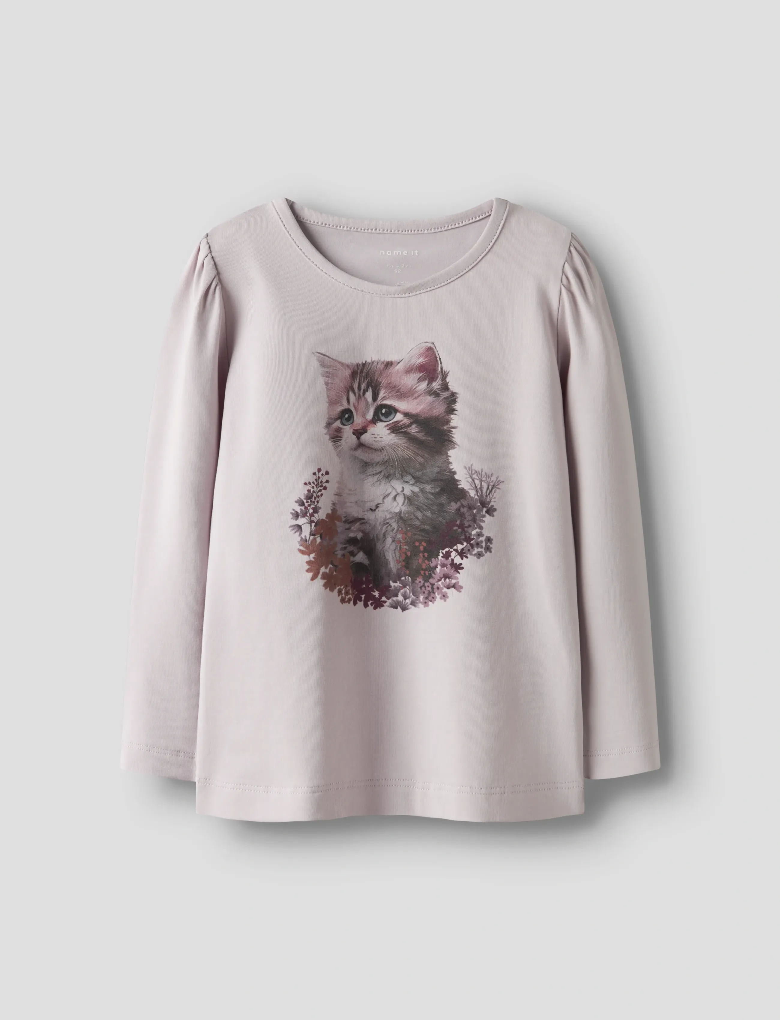name it NMFBOLORAS LS TOP - Toppar & T-shirts - LILAC MARBLE / pink/rose