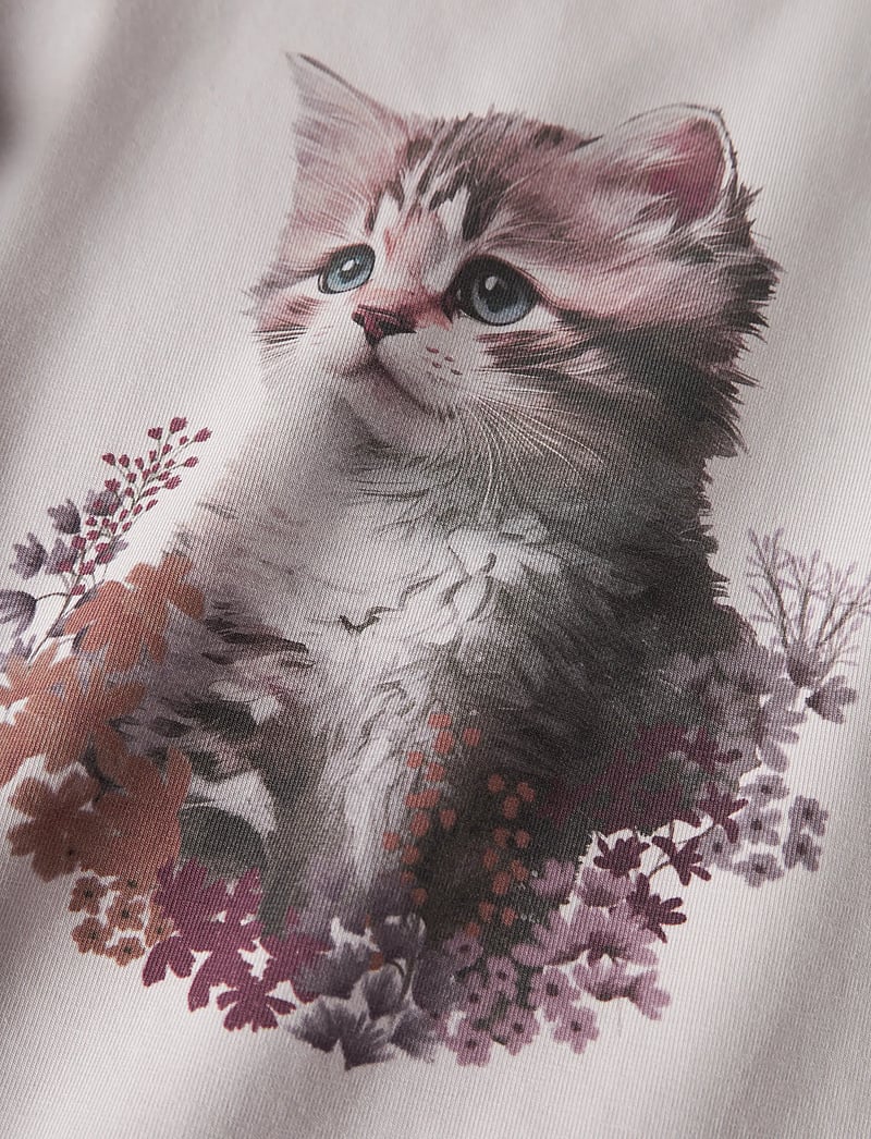 name it - NMFBOLORAS LS TOP - langärmelig - lilac marble - 3