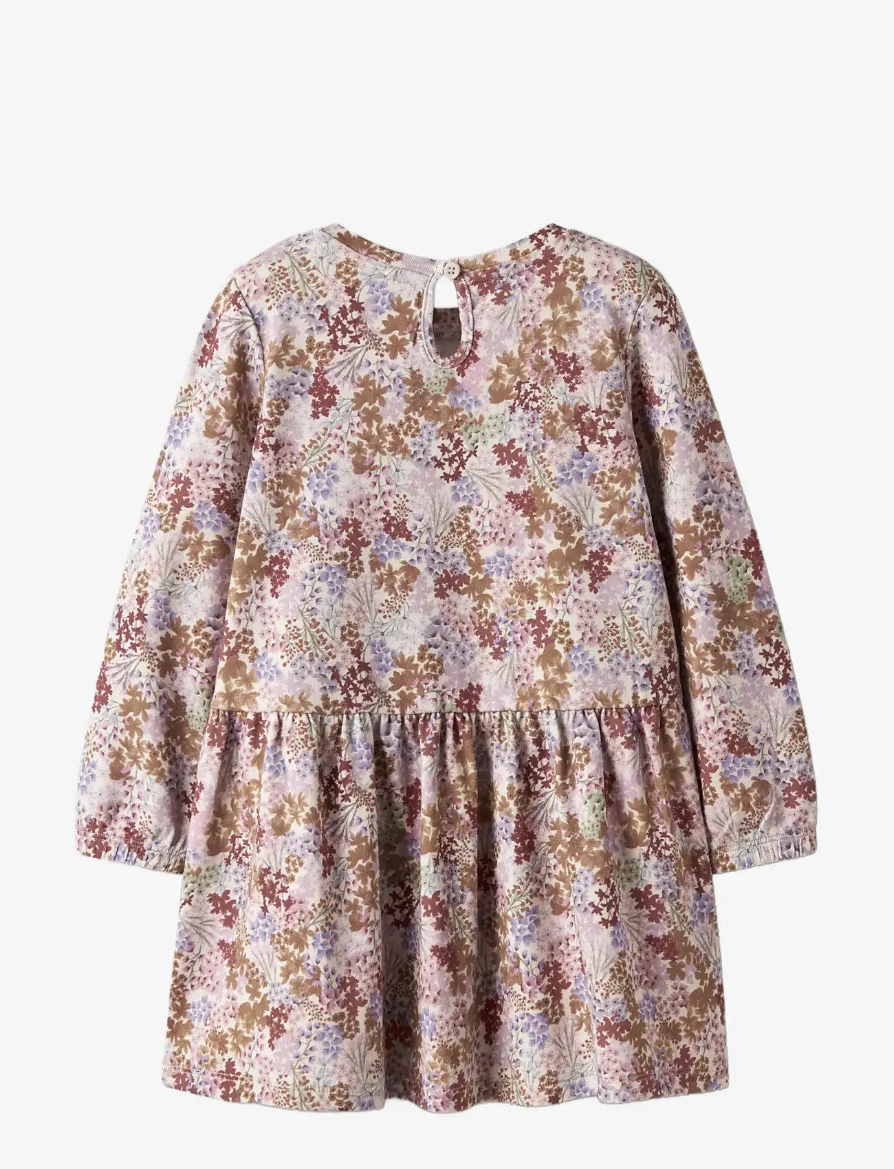 name it - NMFBOLORA LS DRESS - langærmede hverdagskjoler - pumice stone - 1