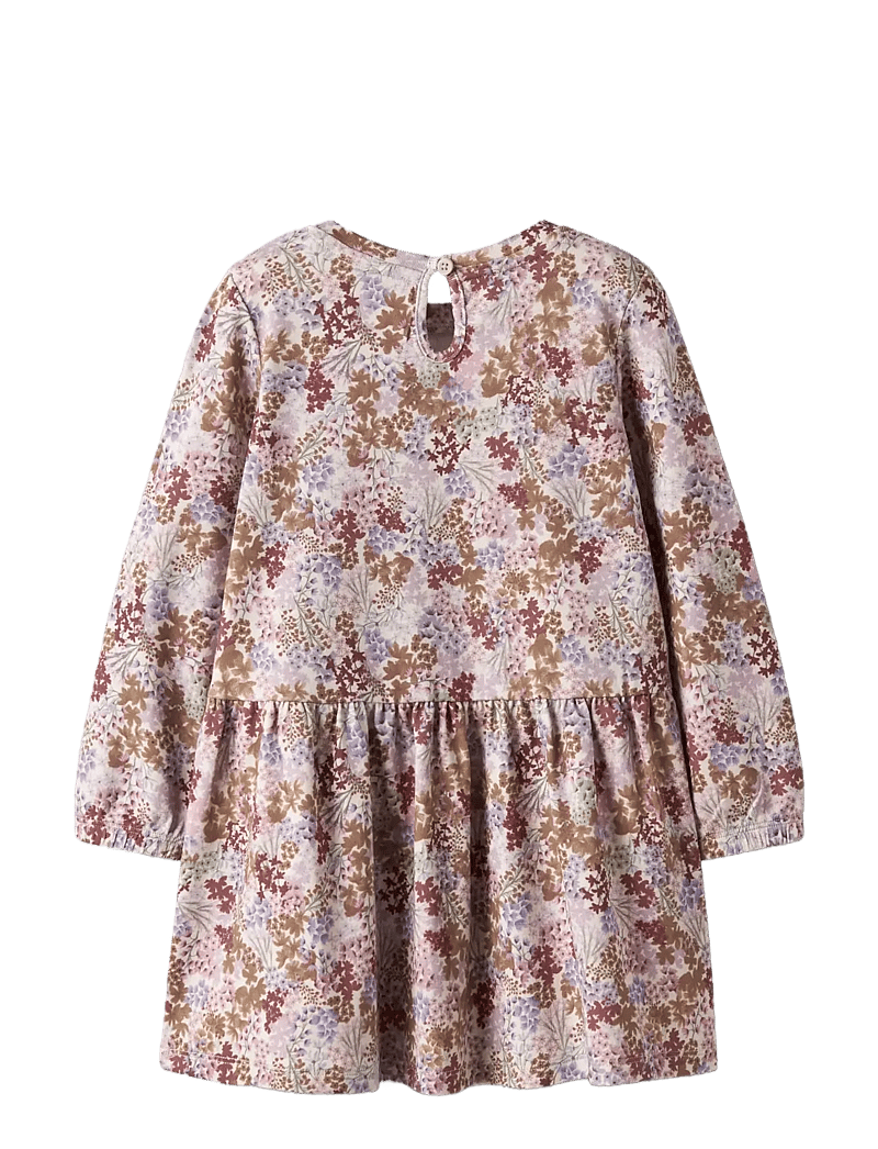 name it - NMFBOLORA LS DRESS - langærmede hverdagskjoler - pumice stone - 1