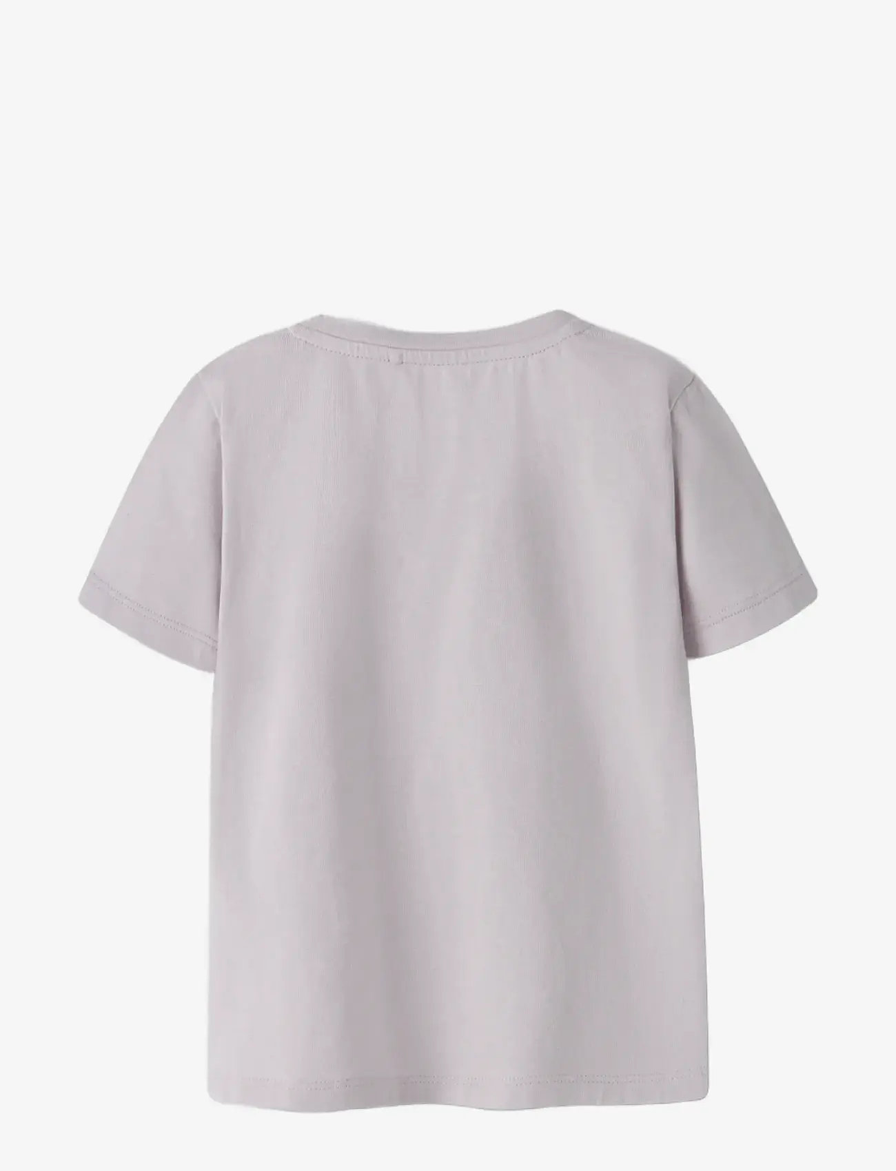 name it - NMFBEARTA SS TOP BOX - kurzärmelige - lilac marble - 2