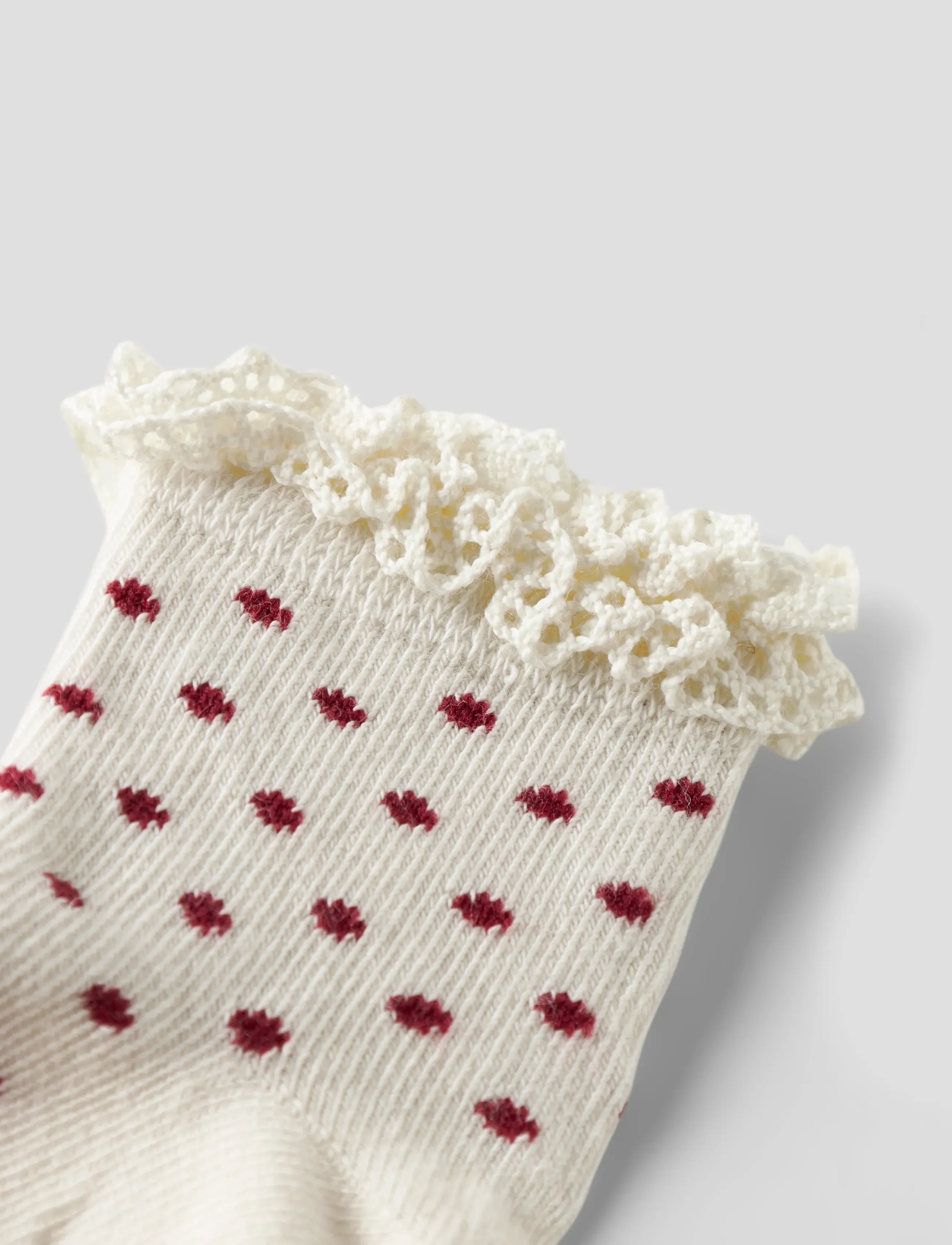 name it - NBFBYRA SOCK - strømper - cloud dancer - 2