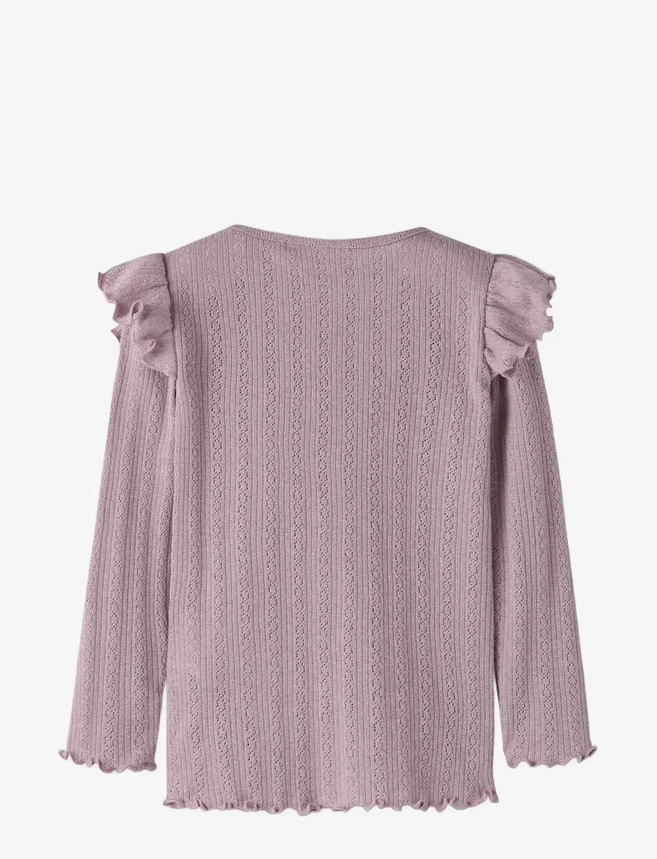 name it - NMFBLITTA LS SLIM TOP - langærmede t-shirts - dawn pink - 2