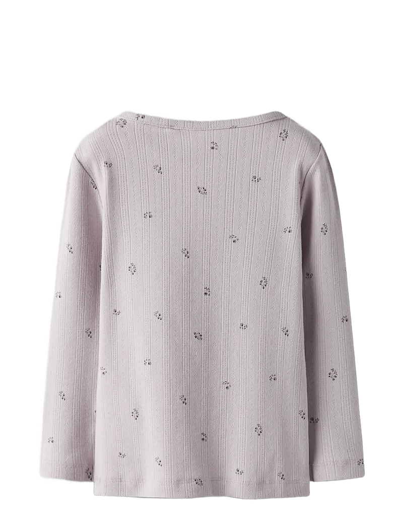 name it - NMFBERRIES LS SLIM TOP - långärmade t-shirts - lilac marble - 2