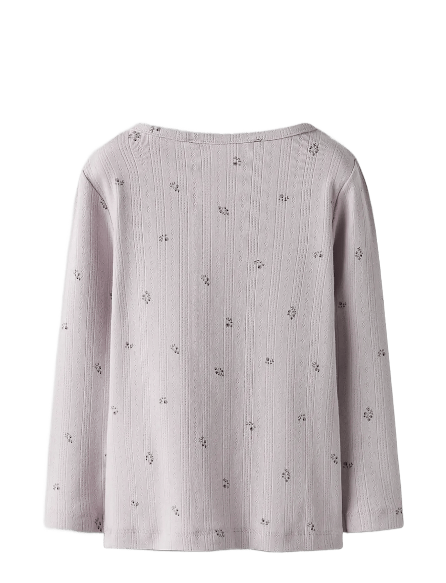 name it - NMFBERRIES LS SLIM TOP - langærmede t-shirts - lilac marble - 2